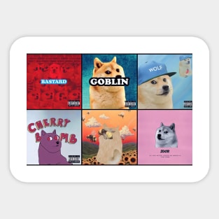 Doge Tyler Album Sticker